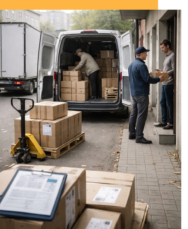 Доставка грузов от двери до двери с таможней от 45788 руб.