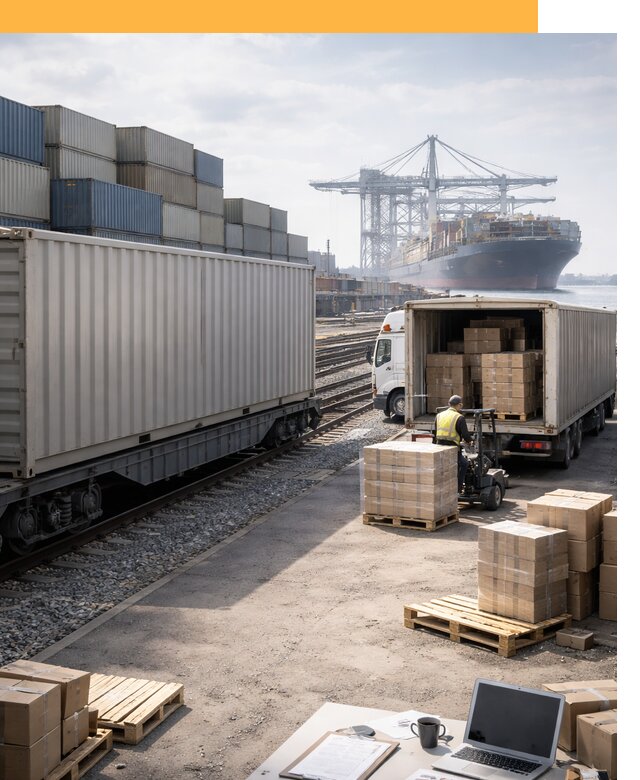 Мультимодальные перевозки грузов по миру от 45788 руб