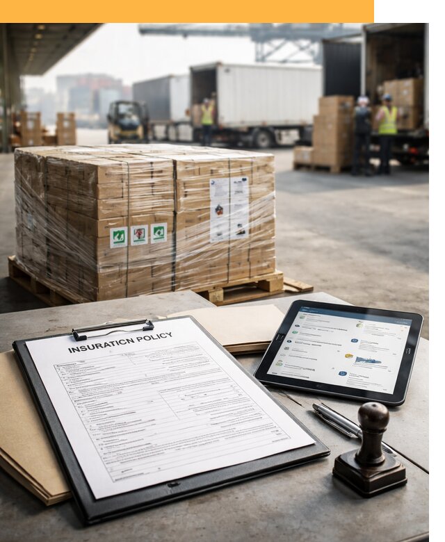 Страхование международных грузов от 3561 руб, полная защита