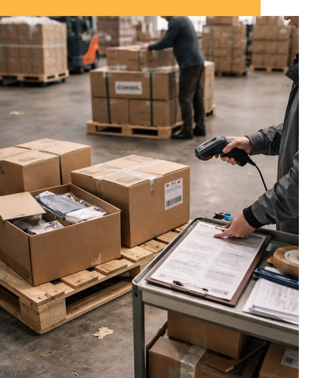 Сборные грузы из Китая: доставка, склад и таможня от 18315