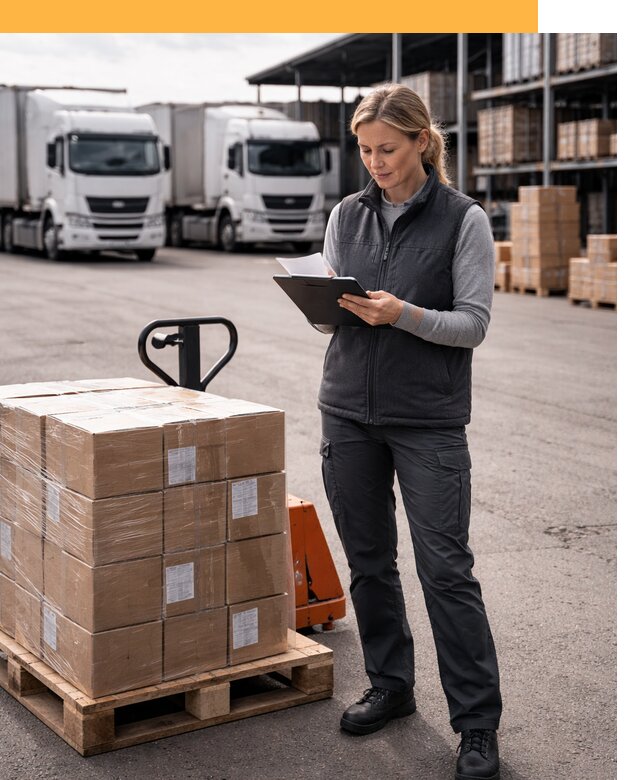 Доставка грузов из Европы к дверям клиента от 12210 руб