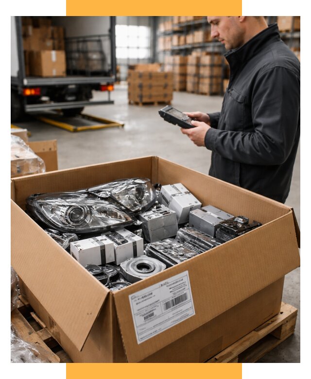 Доставка автозапчастей из Европы под ключ от 12719 р. | СетСервис-Прн