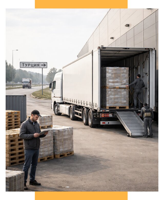 Автоперевозки и доставка фурой из Турции от 122100 р. | СетСервис-Прн
