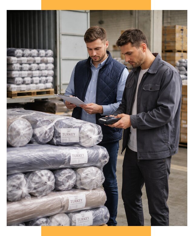 Доставка текстиля из Турции от 45788 р. под ключ, СетСервис-Прн