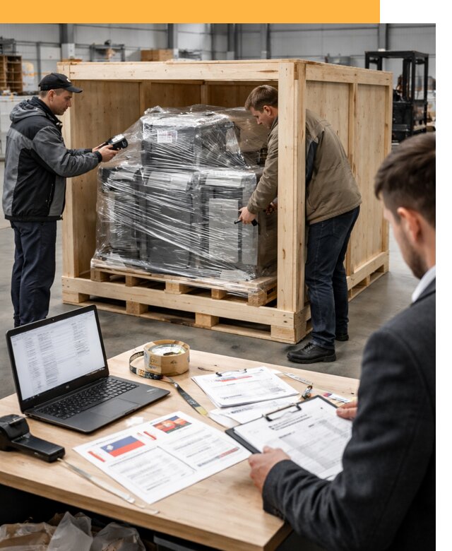 Доставка промышленного оборудования из США от 66138 руб