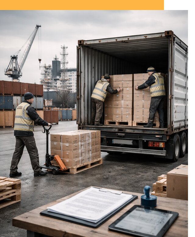 Доставка грузов из Латвии от 25438 руб, морская, авто, авиа