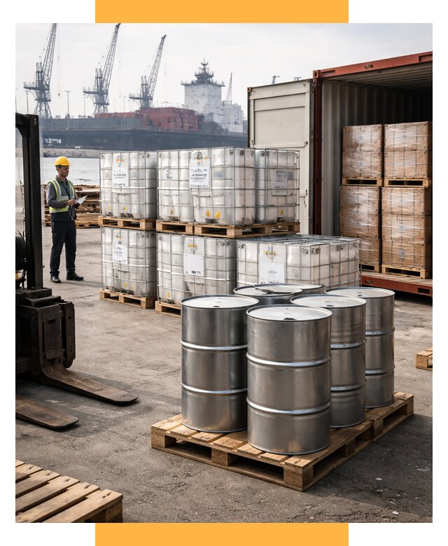 Доставка химического сырья из Индии от 254375 р. | СетСервис-Прн