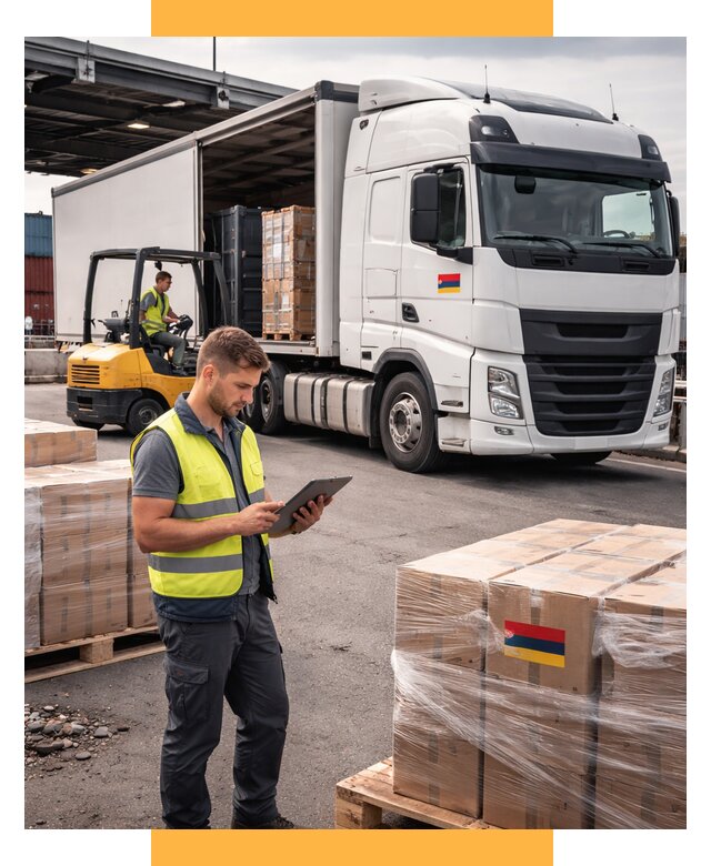 Автоперевозки из Армении от 96663 р. — услуги СетСервис-Прн