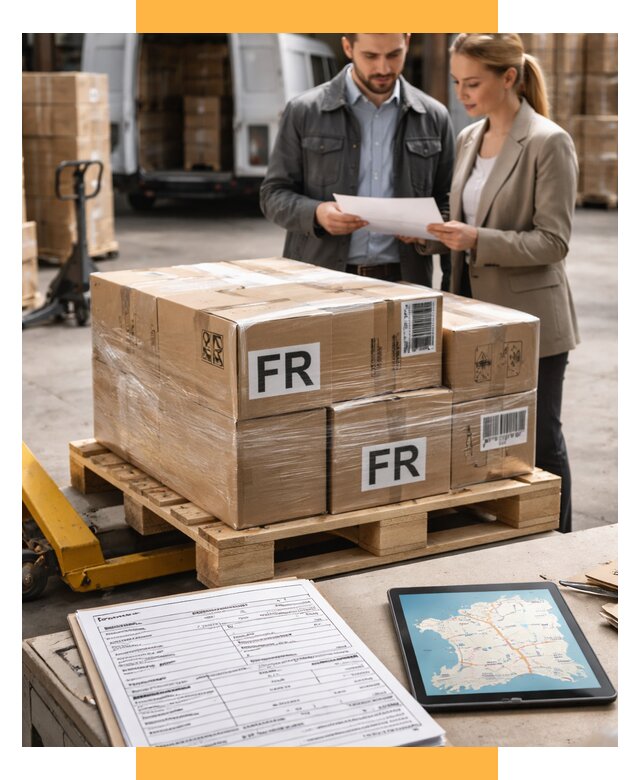 Доставка грузов в Францию от 25438 р., логистика СетСервис-Прн