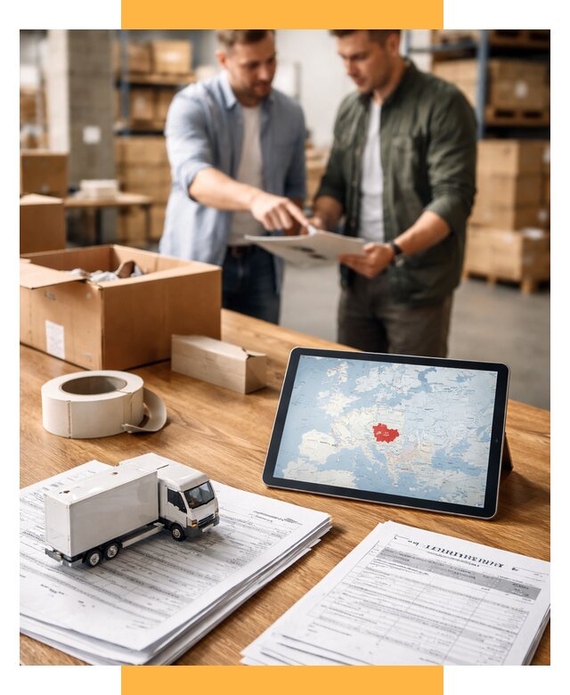 Доставка грузов в Чехию от 35613 р. - логистика СетСервис-Прн