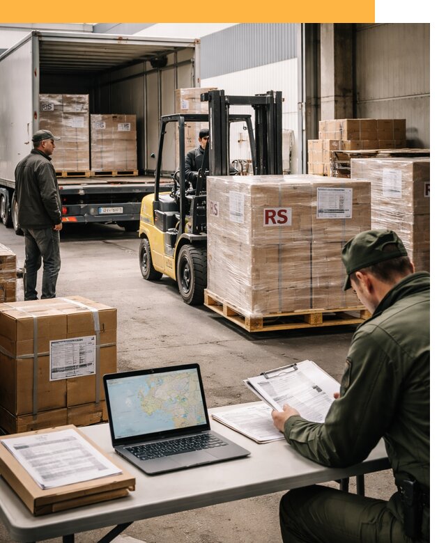 Доставка грузов в Сербию от 45788 руб, международные перевозки