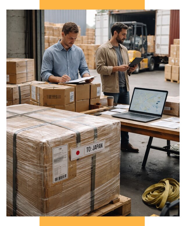 Доставка грузов в Японию от 25438 р., логистика СетСервис-Прн