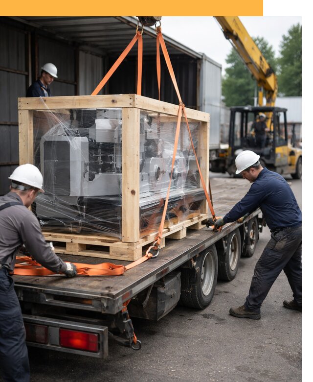 Международная перевозка станков любой сложности от 61050