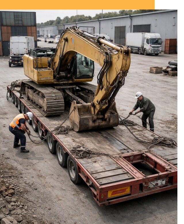 Перевозка спецтехники по России и миру от 45788 руб