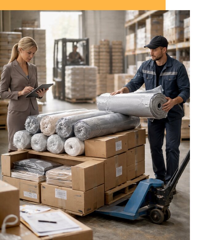 Перевозка текстиля по миру от 15263 руб. с таможней и страхованием