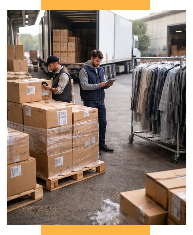 Перевозка и доставка одежды из Китая от 7631 р., СетСервис-Прн