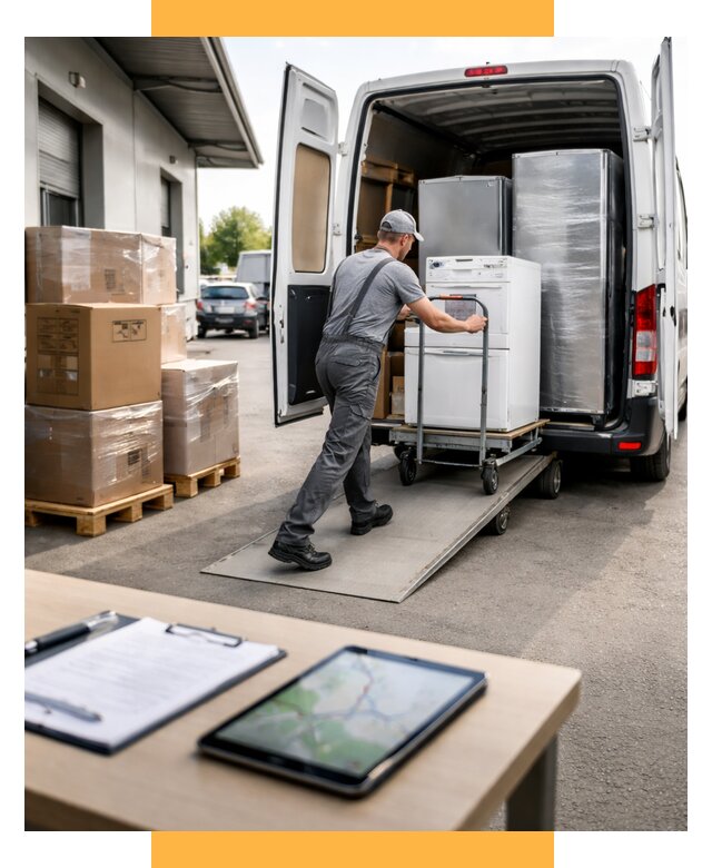 Перевозка бытовой техники от 6614 р. - логистика СетСервис-Прн