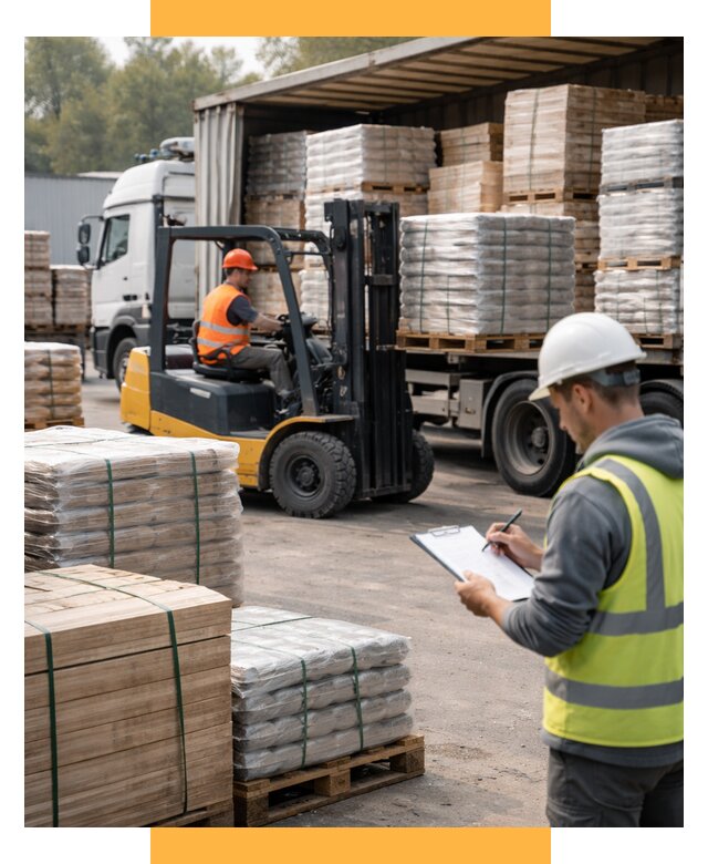 Перевозка строительных материалов от 5596 р. | СетСервис-Прн