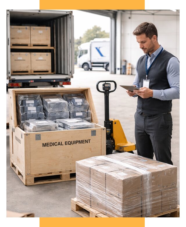 Перевозка медицинского оборудования от 15263 р. в СетСервис-Прн