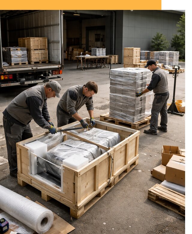 Перевозка выставочных грузов по миру от 25438 руб за м2 с таможней