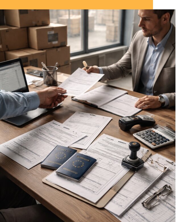 Таможенное оформление грузов из Европы от 8649 руб