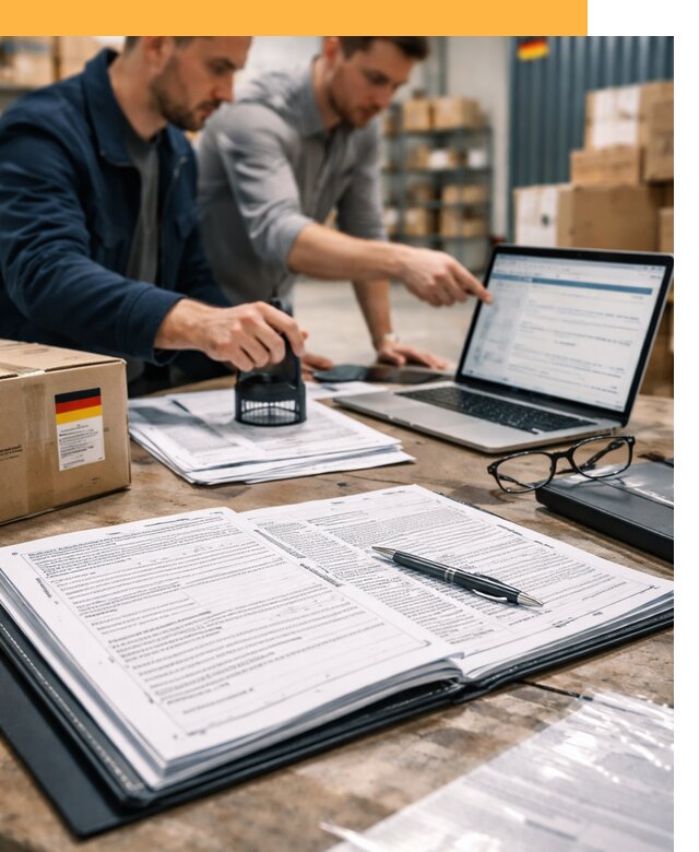 Таможенное оформление грузов из Германии от 9158 руб.
