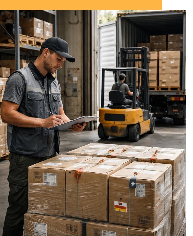 Реэкспорт товаров с таможенным оформлением и доставкой от 12210