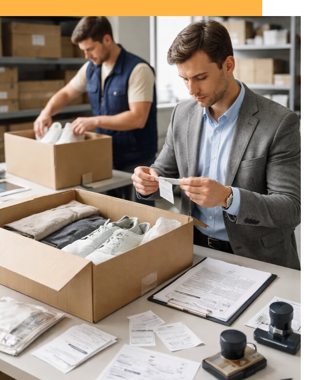 Таможенное оформление одежды и обуви по выгодной цене от 6614 руб