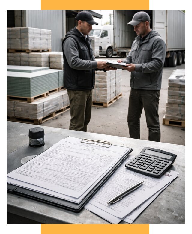 Таможенное оформление стройматериалов от 8649 р. | СетСервис-Прн