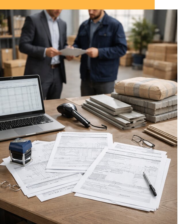 Таможенное оформление строительных материалов от 8649 руб.