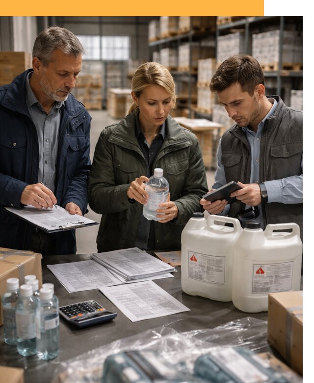 Таможенное оформление химического сырья от 12210 руб.