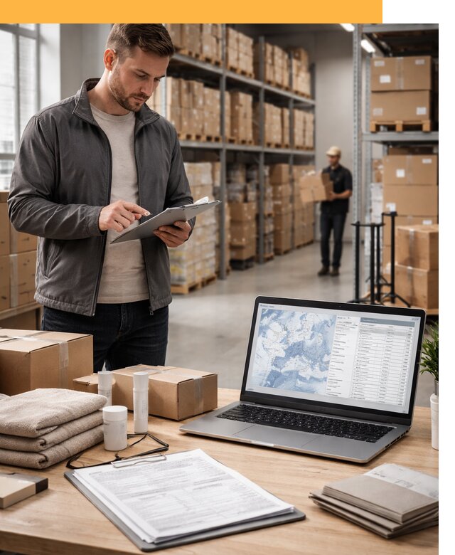 Закупка товаров в Европе под ключ: доставка, таможня от 7631 руб