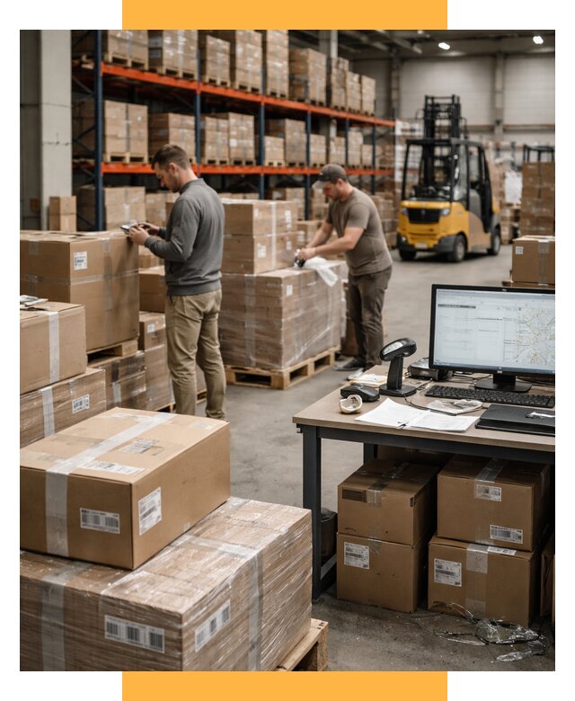 Склад консолидации в Европе от 6614 р., услуги СетСервис-Прн